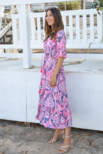 Load image into Gallery viewer, Chloe Midi Dress Sabrina Pink