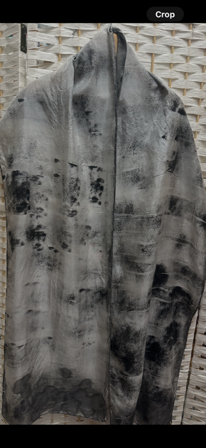 180x28 Hand Dyed Silk Scarf