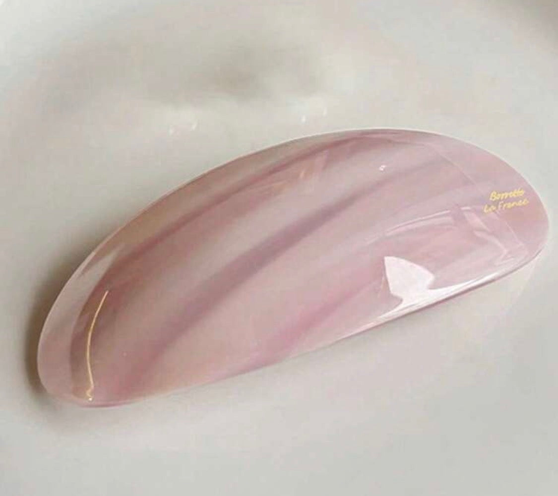 Paris Luxe Resin French Barrette Hair Clip