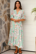Load image into Gallery viewer, Luca Green Midi Dress