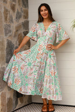 Load image into Gallery viewer, Luca Green Midi Dress
