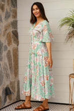 Load image into Gallery viewer, Luca Green Midi Dress
