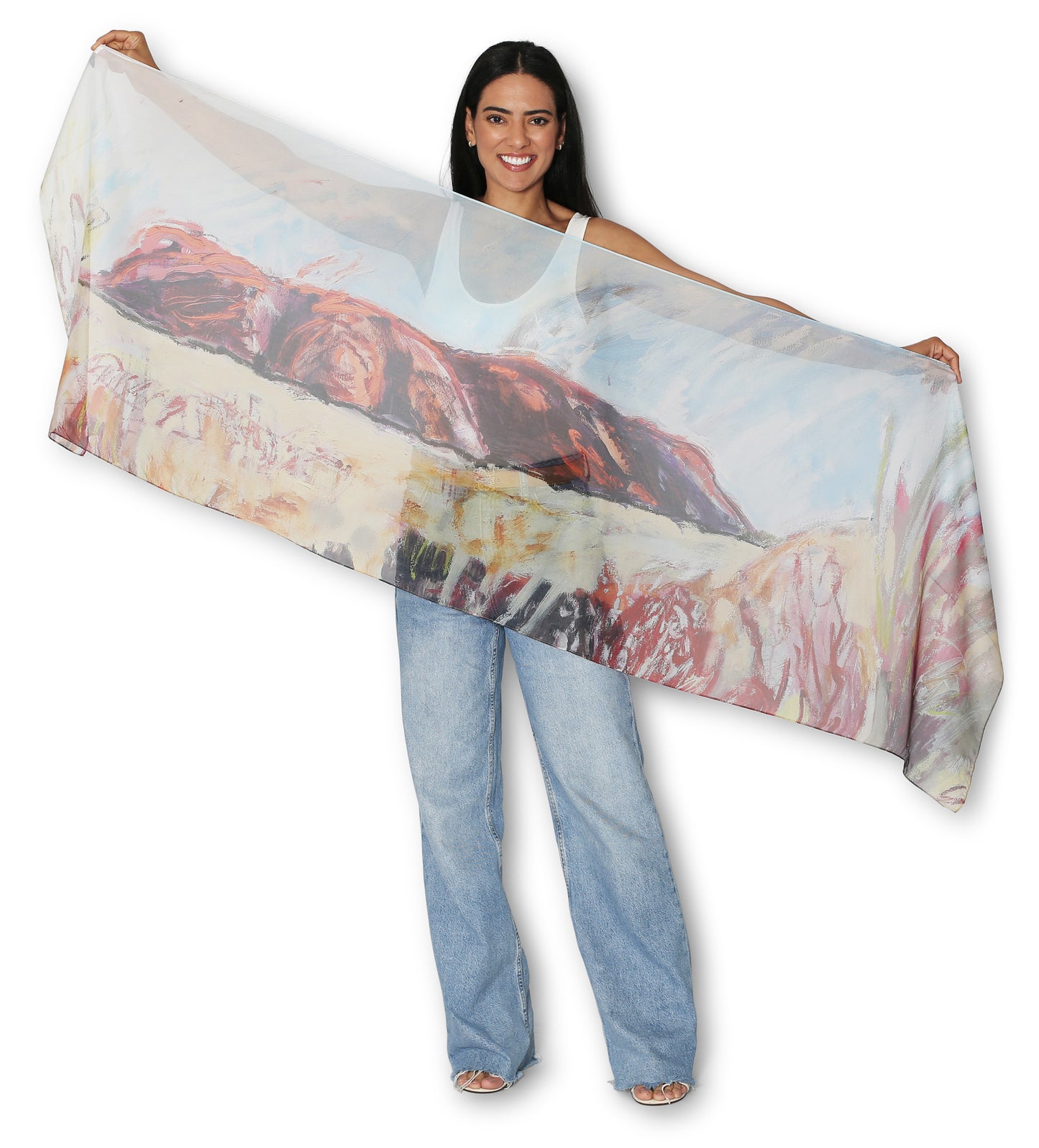 Spirit Of Ularu 200x70 Viscose - Modal Scarf