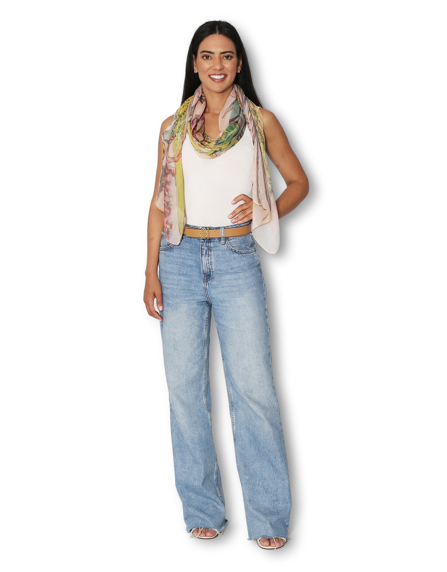 Wattle Blossom 200x70 Viscose - Modal Scarf