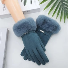 Load image into Gallery viewer, Knitted Rabbit Plush Gloves
