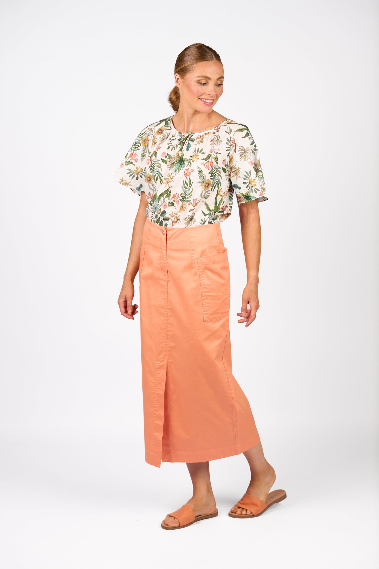 Bay Skirt Apricot
