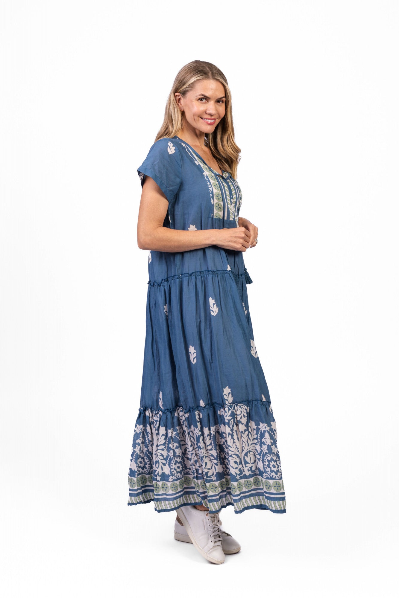 Zola V Neck Maxi Dress