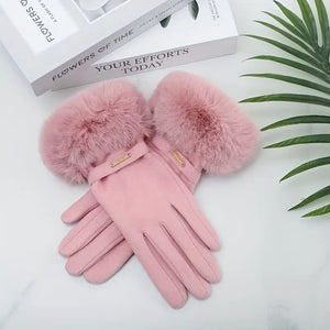 Knitted Rabbit Plush Gloves