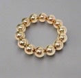 GOLD CHUNKY BEAD BRACELET