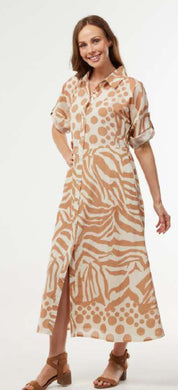 Brown/Cream Dress Portobello Australia PS_2432