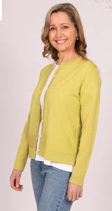 Essential Cardi CHARTREUSE