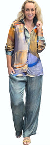 Plush Modal Satin Pant