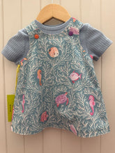 Load image into Gallery viewer, 0-3m  Under water Sealife REVERSABLE Dress