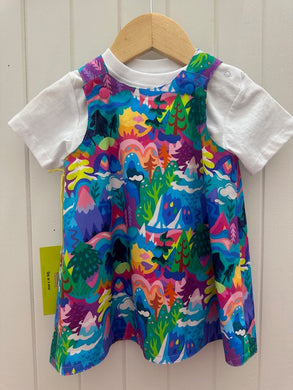 6-8m Colour Mountain Scene/Hearts