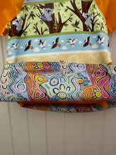 Load image into Gallery viewer, 1yr Aussie Animals/aboriginal patern REVERSABLE Dress