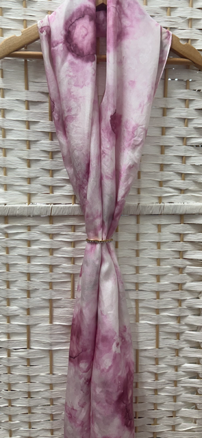 200cm x 50cm Silk Scraf Hand Dyed