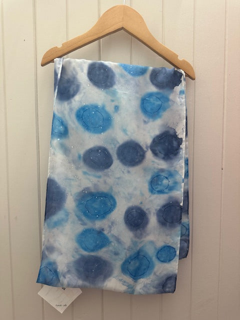 180x28 Hand Dyed Silk Scarf