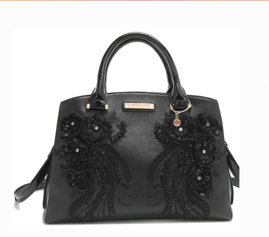 FLOWER SEQUIN BAG