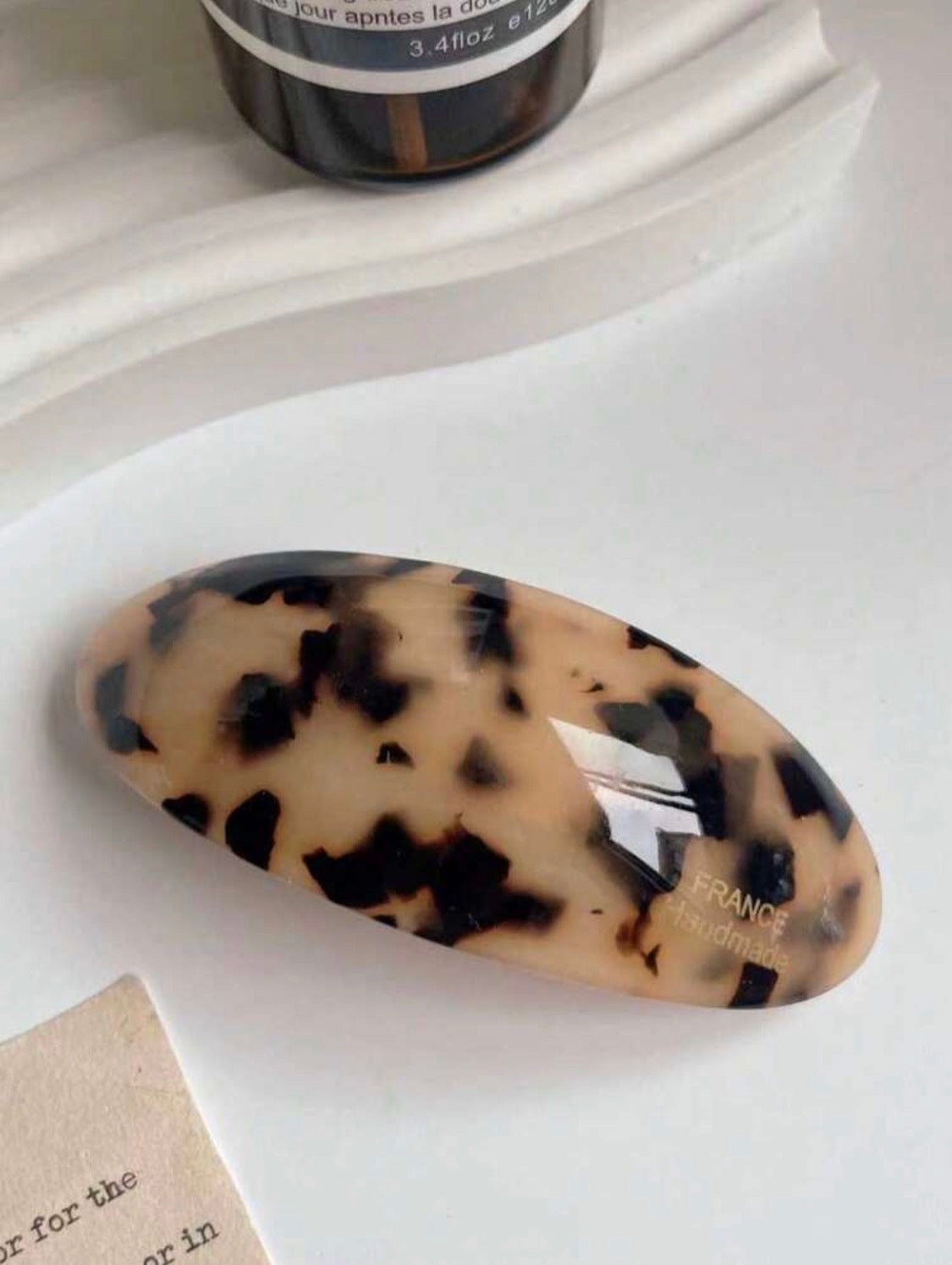 Paris Luxe Resin French Barrette Hair Clip