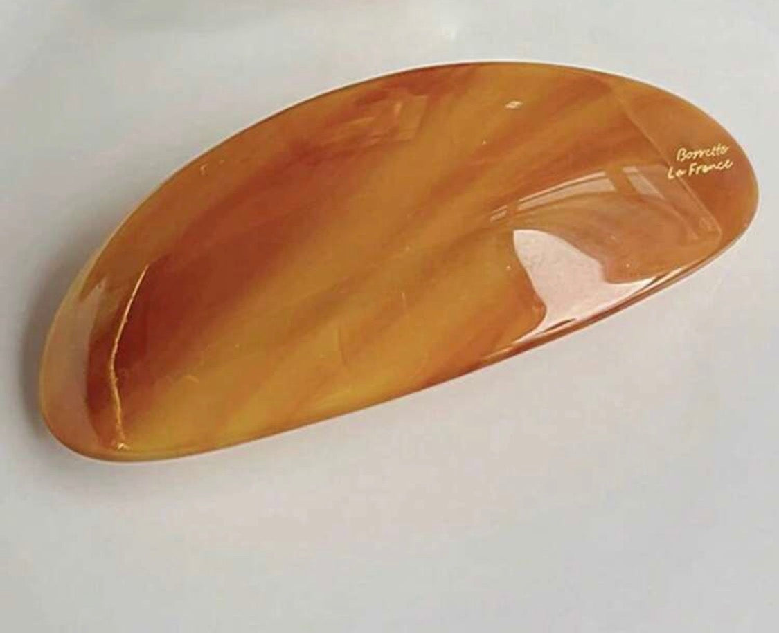 Paris Luxe Resin French Barrette Hair Clip