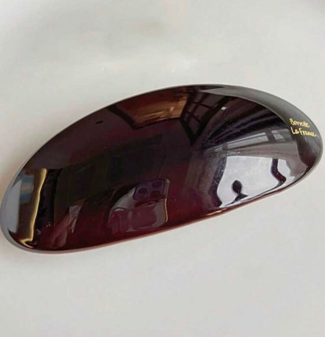 Paris Luxe Resin French Barrette Hair Clip