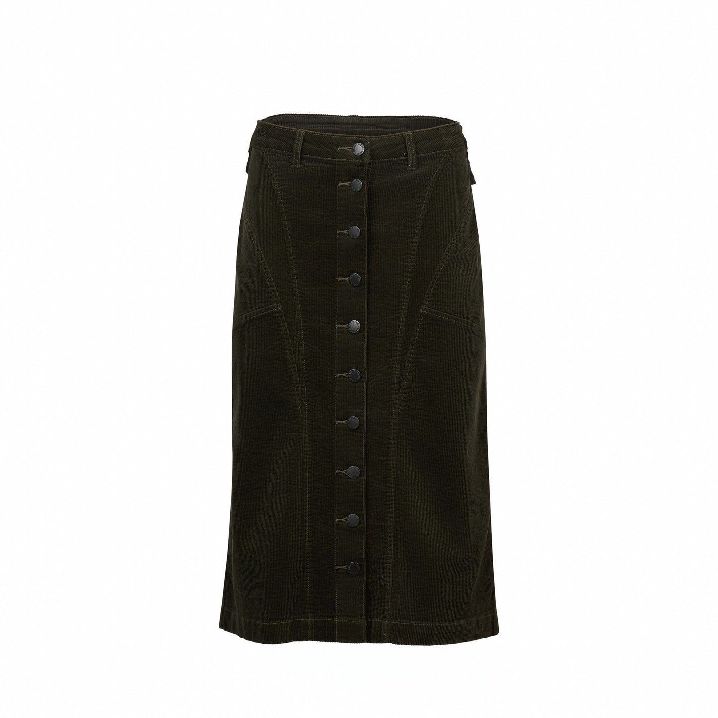 Koa Cord Skirt   HUNTER