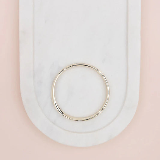 Light Gold Twisted Bangle