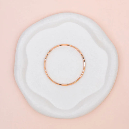 Rose Gold Thin Bangle