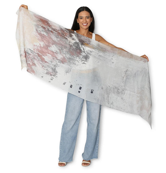 Steps to the Lake Viscose Modal Scarf by Patricia Cafasso