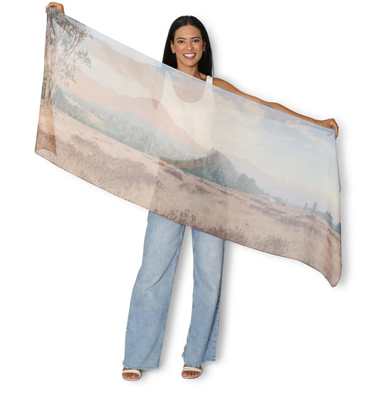 Kiewa Valley Autumn Viscose Modal Scarf by Richard Ramsay