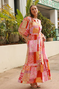 Ruby 1/2 Sleeve Maxi Dress