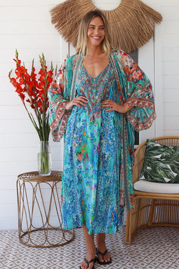 Cape Blue FREE SIZE