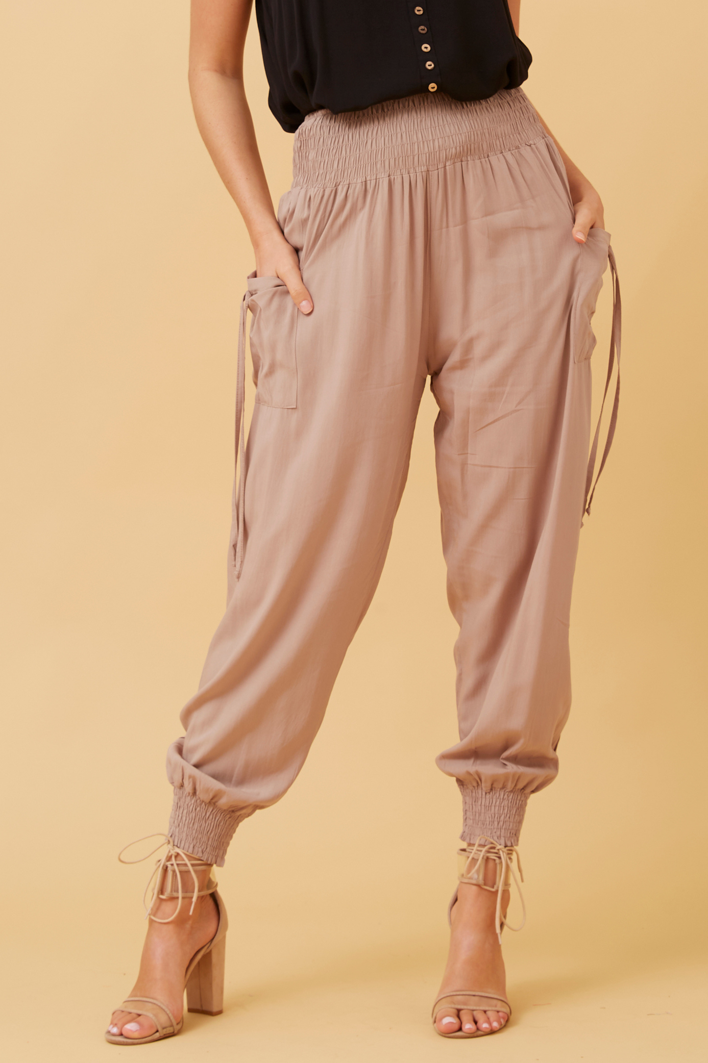 Mocha Harem Pant