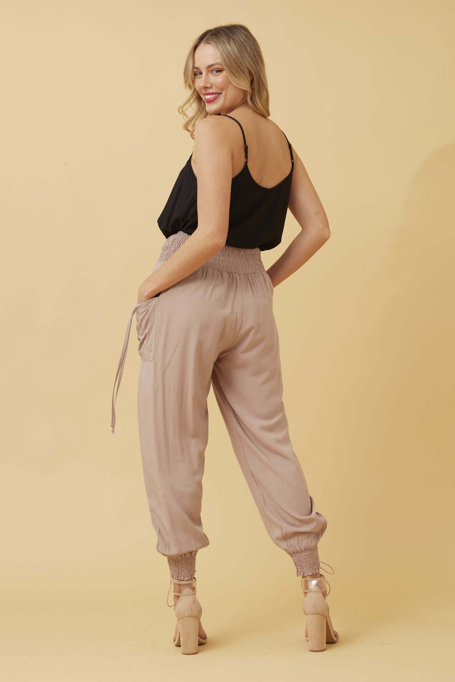 Mocha Harem Pant