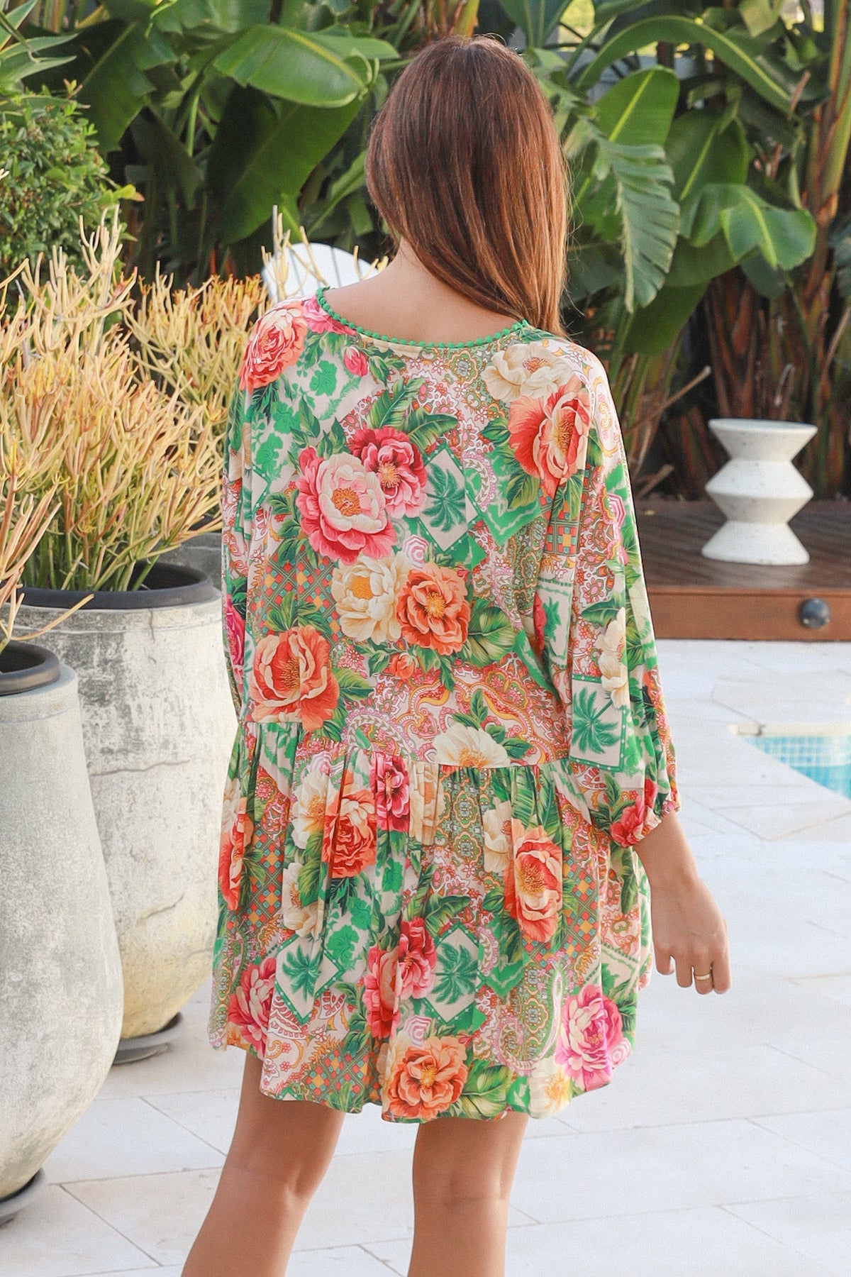 Raya Printed Rayon Top – DreamCatcher | 100% Rayon