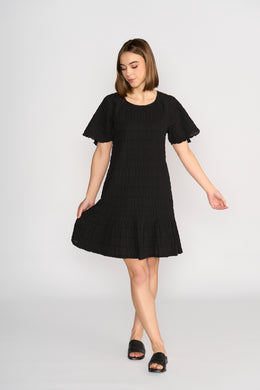 Eclipse Dress	Black Texture
