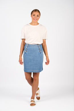 Ridge Skirt - Malibu