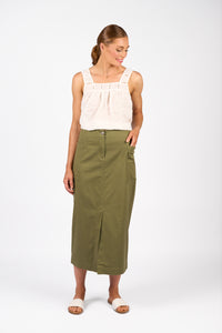 Bay Skirt - Olive