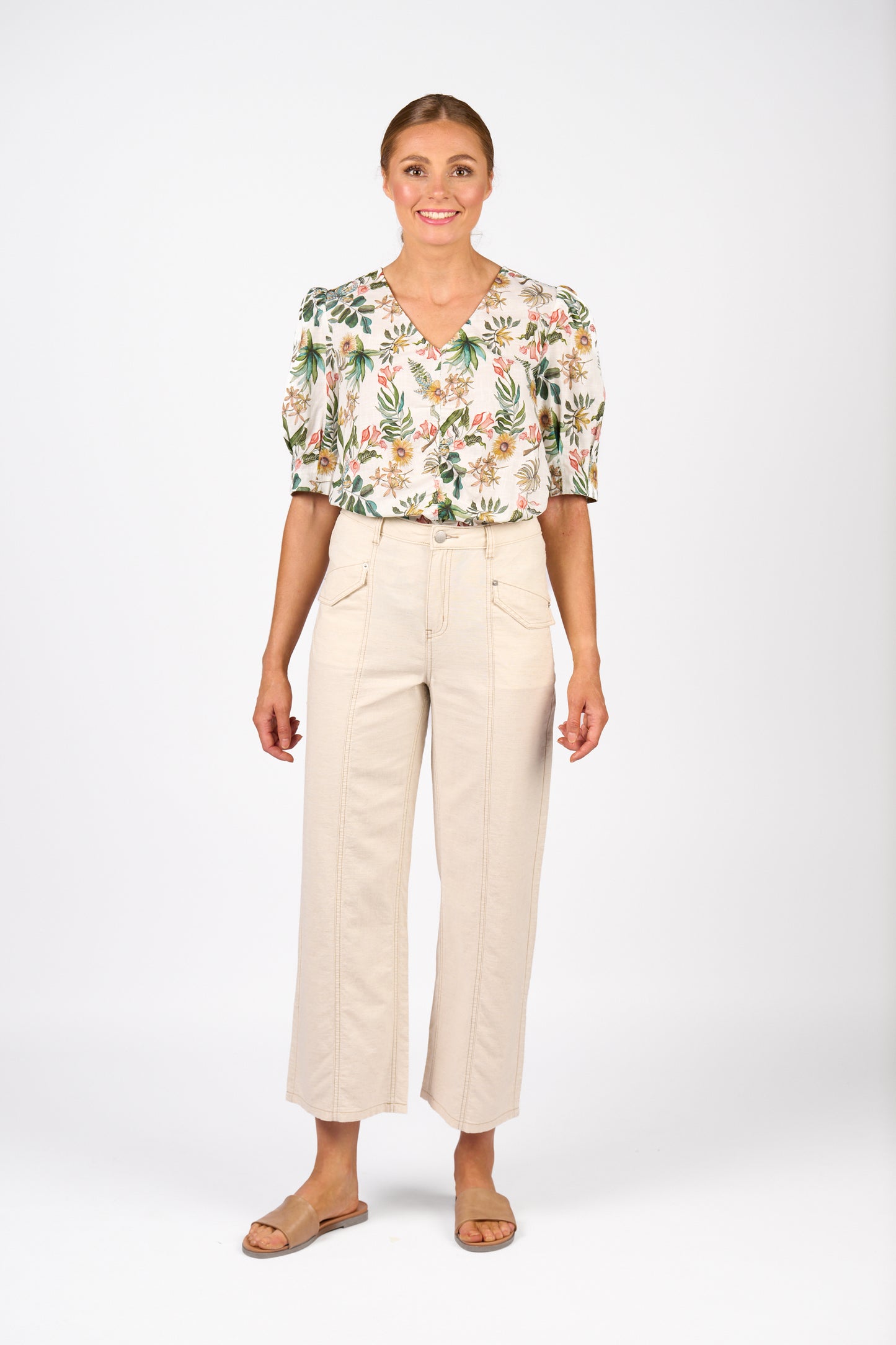 Shade Pant 	Natural