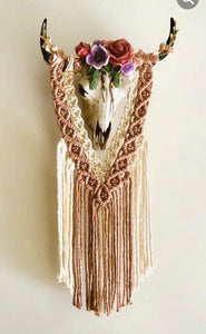 Skull Head - Macrame